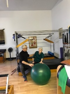 Court Pilates for seniors