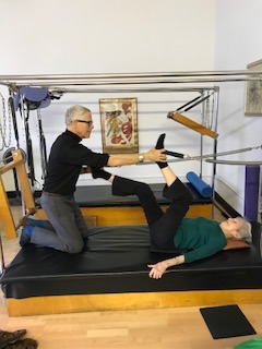 Court Pilates for seniors