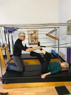 Court Pilates for seniors