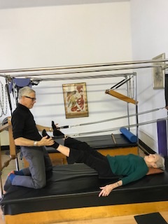 Court Pilates for seniors